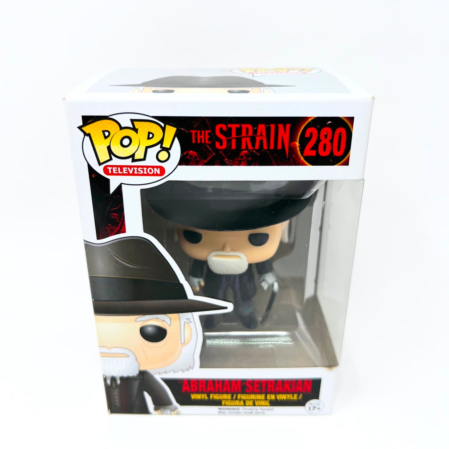 Funko Pop Television The Strain 280 Abraham Setrakian Damaged Box