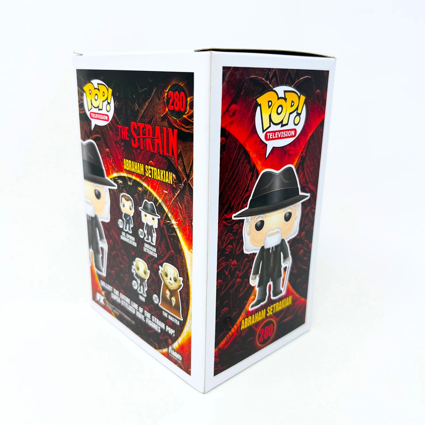 Funko Pop Television The Strain 280 Abraham Setrakian Damaged Box