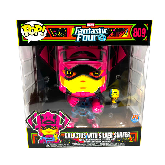 Funko Pop! PX Exclusive Fantastic Four Galactus With Silver surfer