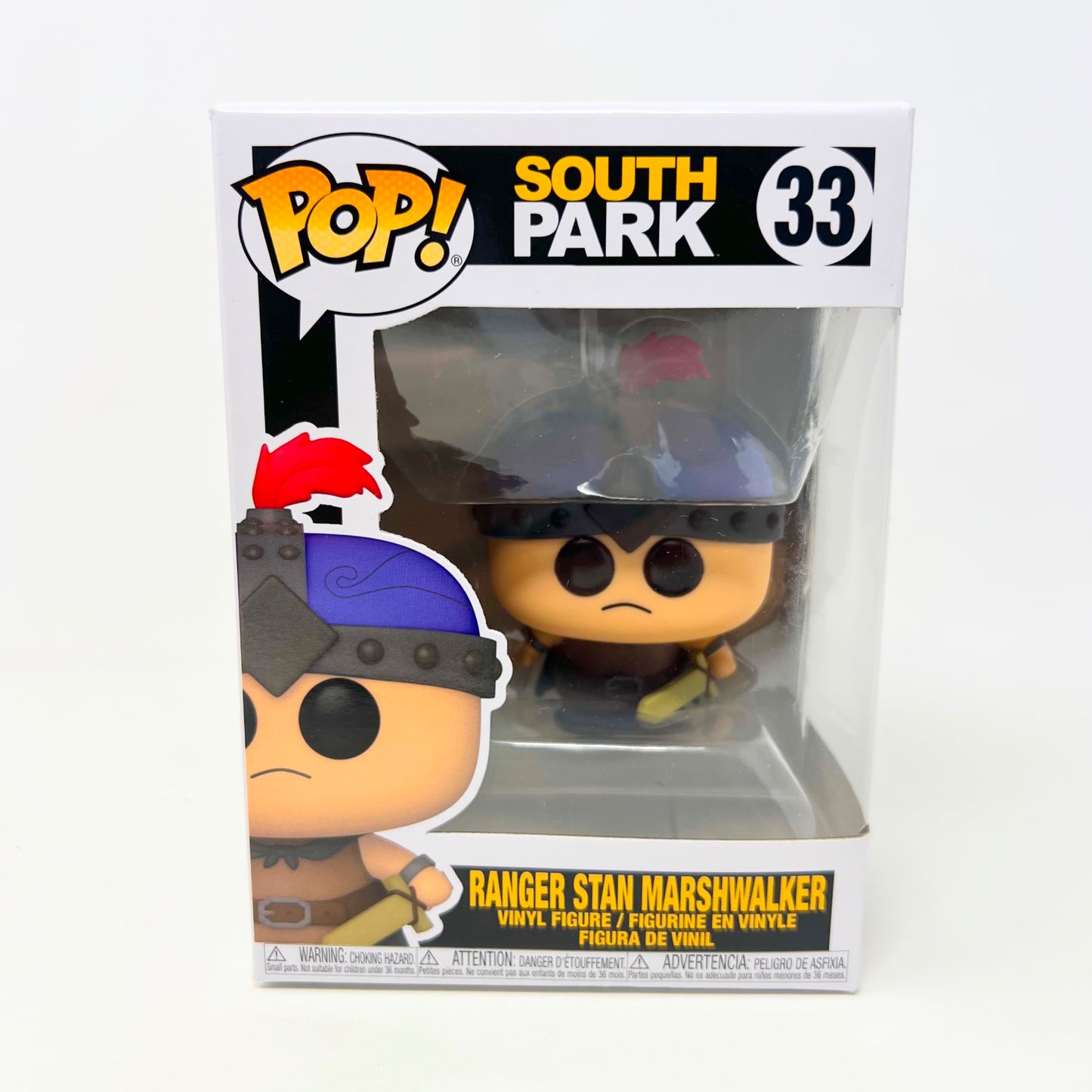 Funko Pop South Park Ranger Stan Marshwalker 33 Vinyl Figure