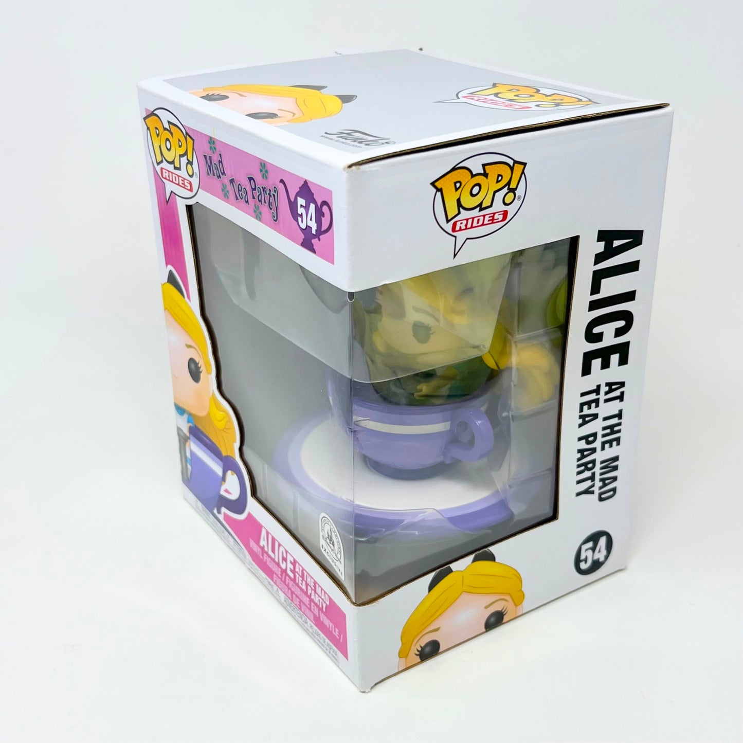 Funko Pop Rides MadTea Party 54 Alice at the Mad Tea Party Disney Exclusive