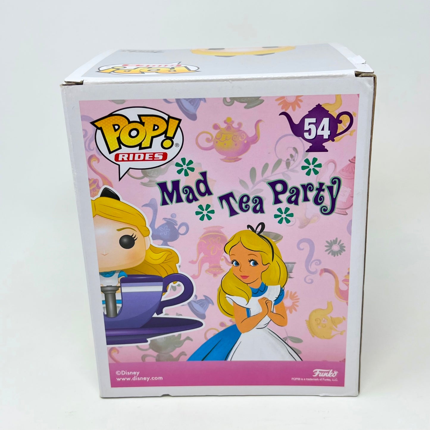 Funko Pop Rides MadTea Party 54 Alice at the Mad Tea Party Disney Exclusive