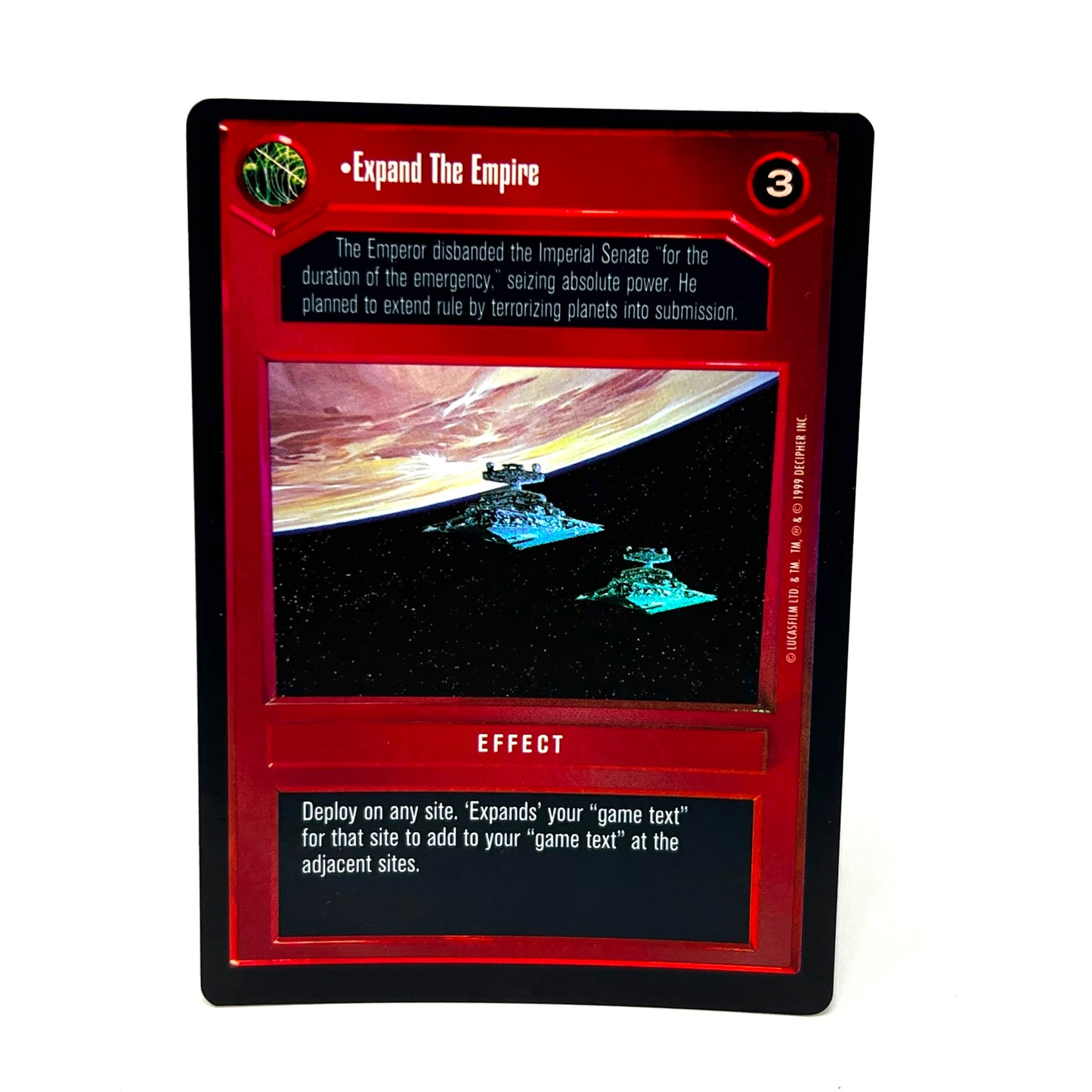 1999 Decipher Star Wars Expand The Empire Collectible Trading Card