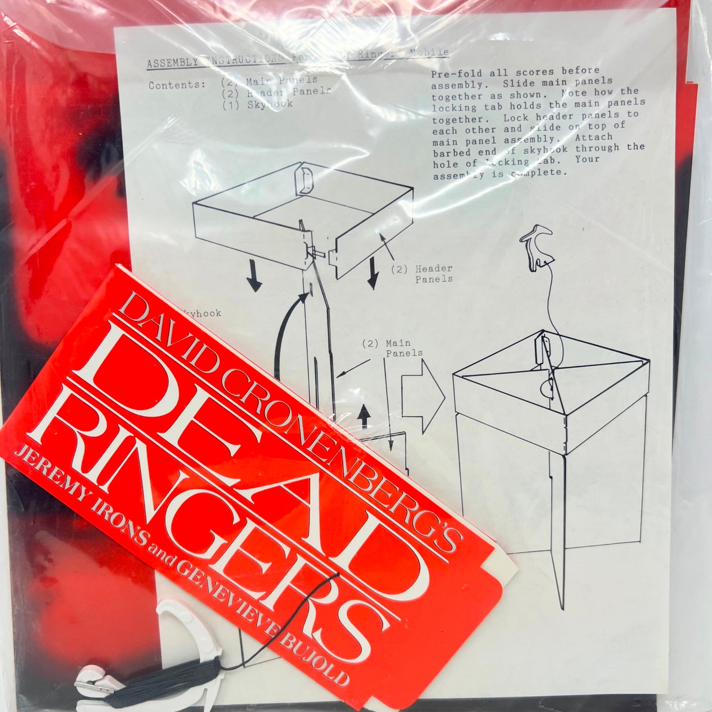 1988 Dead Ringers Authentic Promo Mobile Collectible Movie Memorabilia