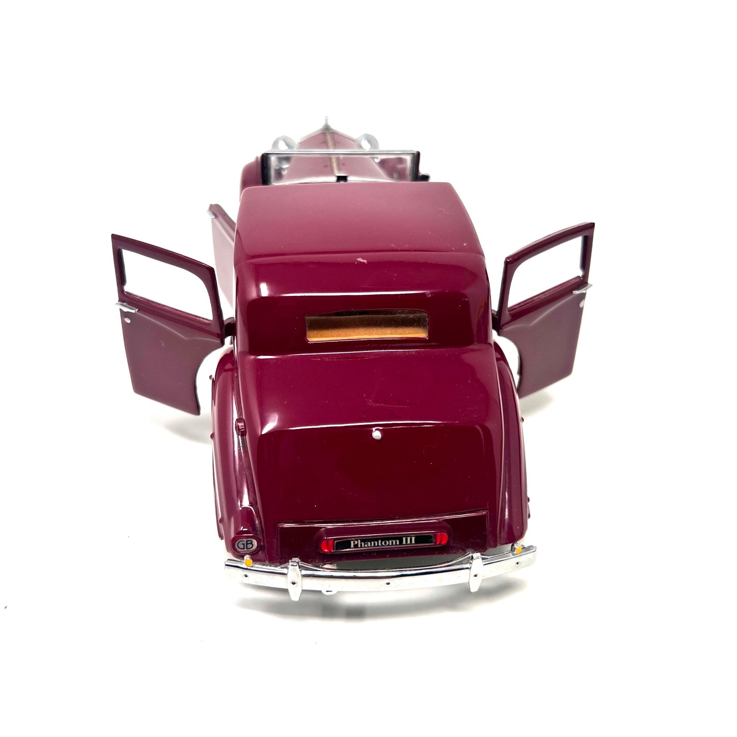 Danbury Mint 1938 Rolls Royce Phantom III Garnet 1:24 Scale