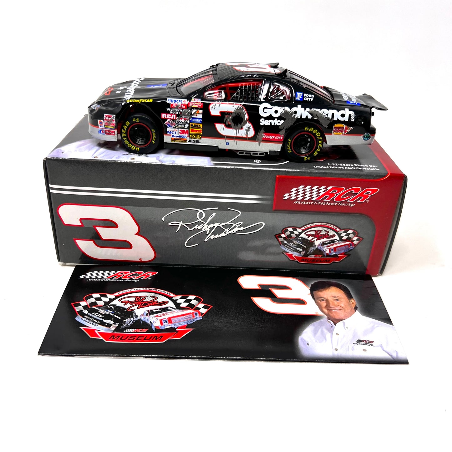 RCR 1:32 Scale Stock Car Dale Earnhardt  #3 G Goodwrenc Race Version RCR Museum