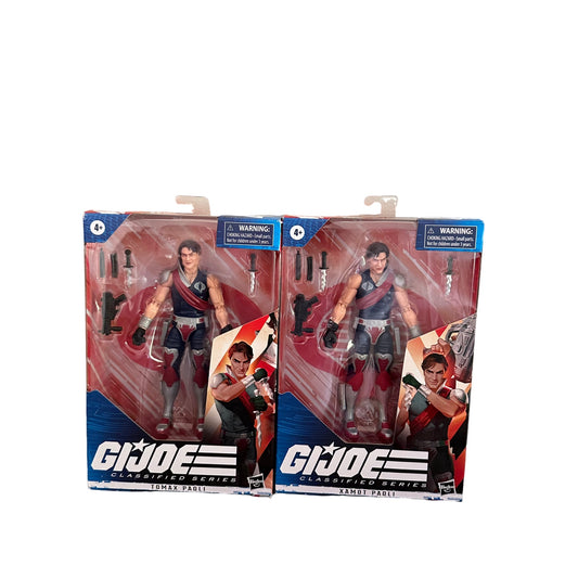 Hasbro GI Joe Classified Series Tomax Paoli & Xamot Paoli Action Figure Set