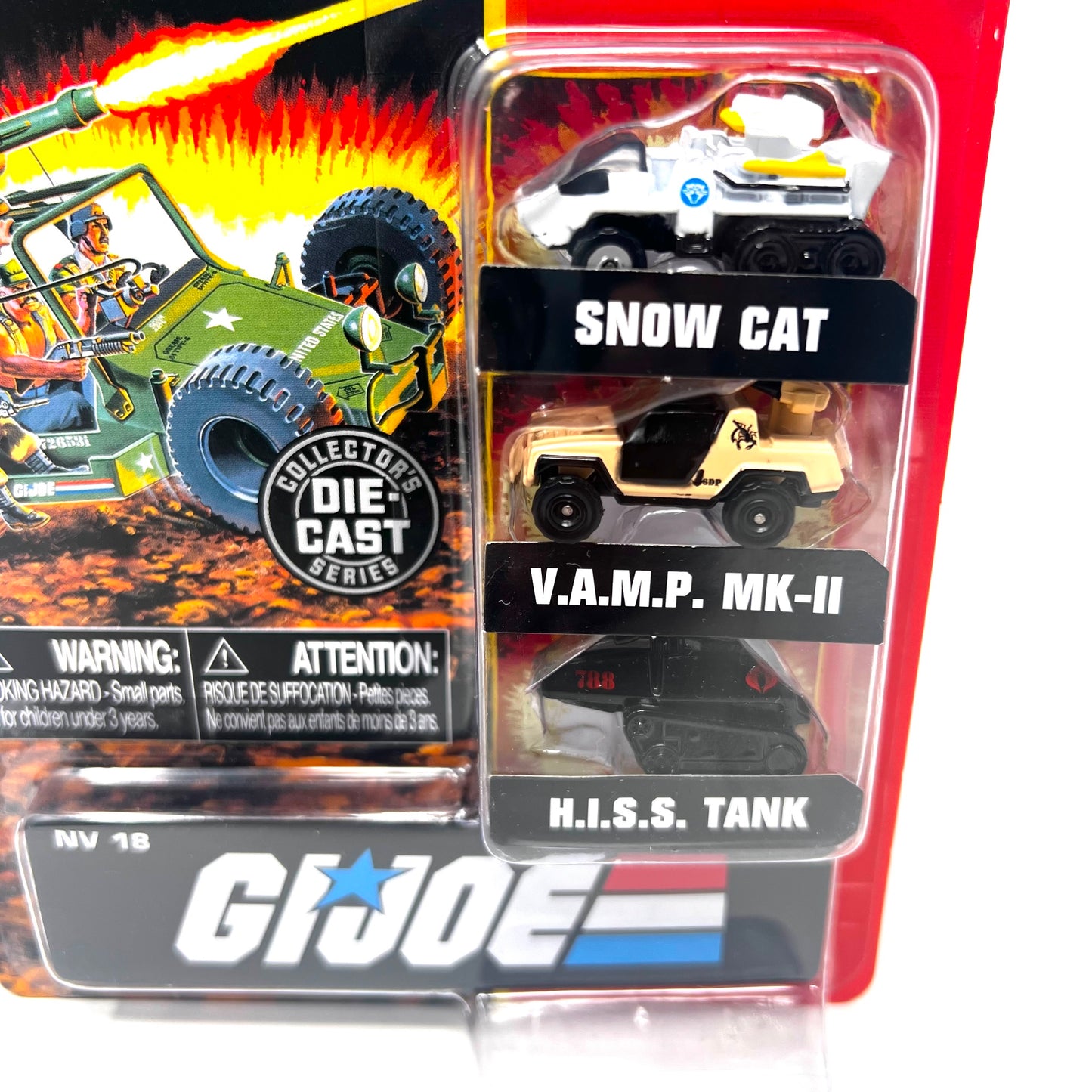 Jada Nano Hollywood Rides GI Joe Now Cat V.A.M.P MK-II H.I.S.S. Tank Vehicles