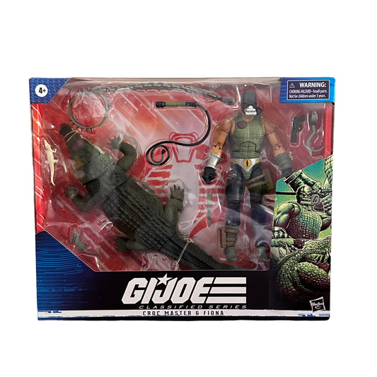 Hasbro GI Joe Classified Series Croc Master & Fiona Action Figure Playset