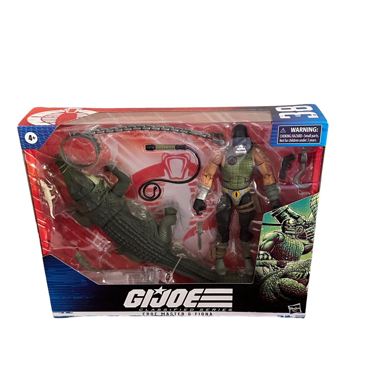 Hasbro GI Joe Classified Series Croc Master & Fiona Action Figure Playset