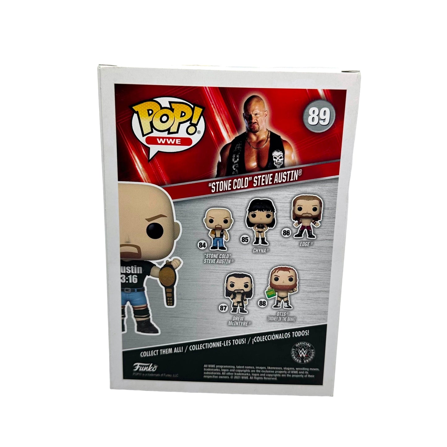 Funko Pop! WWE Stone Cold Steve Austin 7 Eleven Exclusive Vinyl Figure