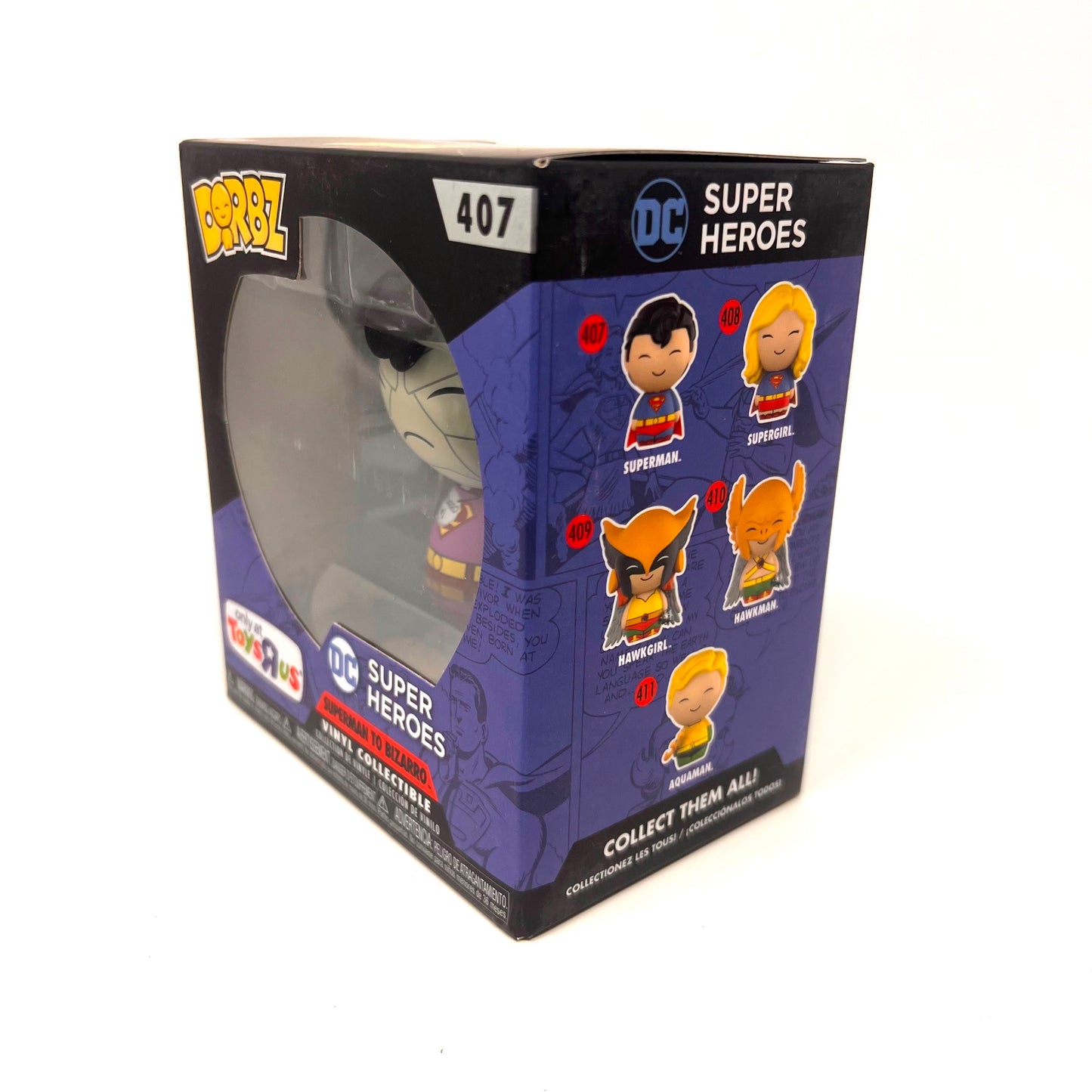 Funko Super Heroes Dorbz Toys R US Superman To Bizarro