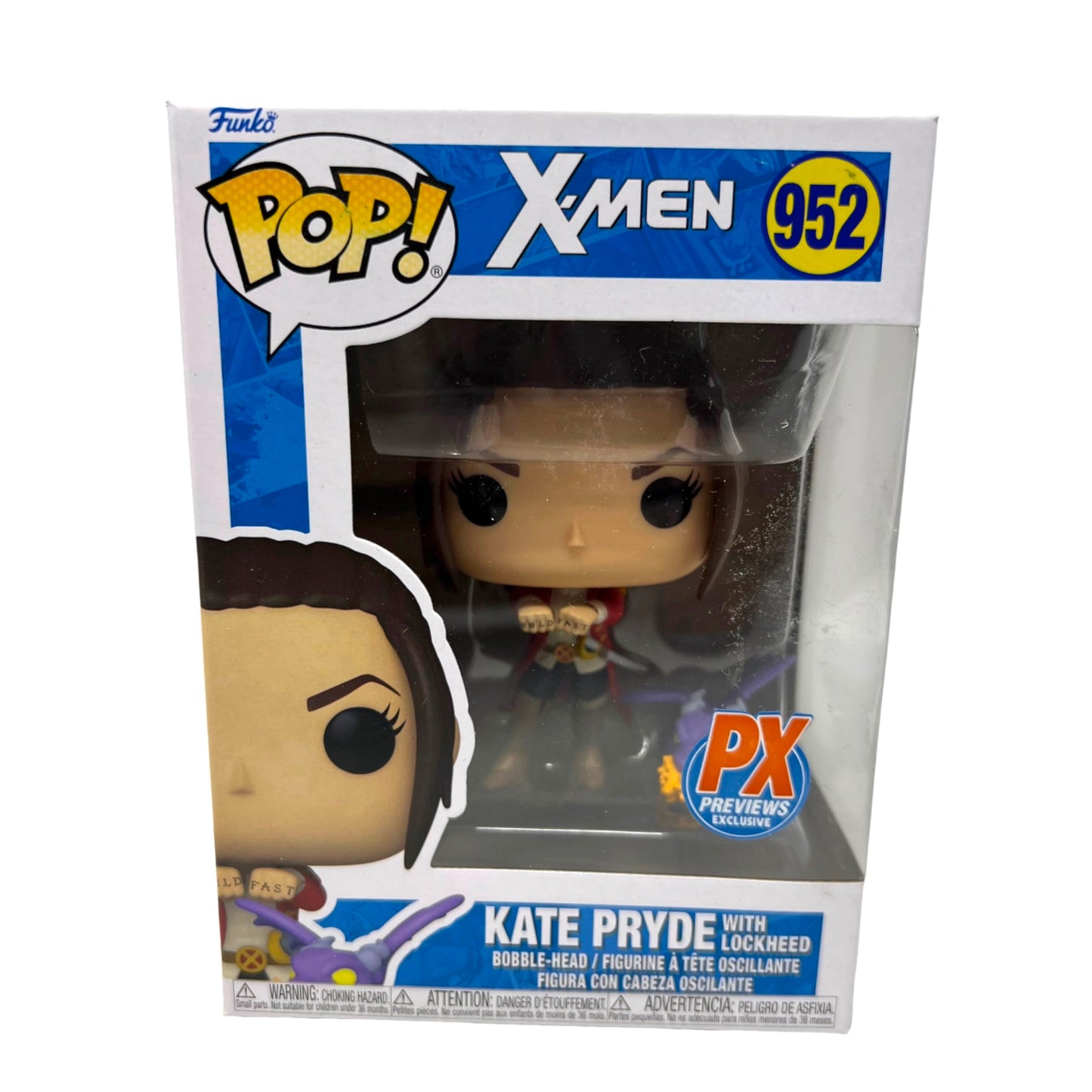 Funko Pop X-Men PX Exclusive Kate Pryde With Lockheed 952 Vinyl Figure