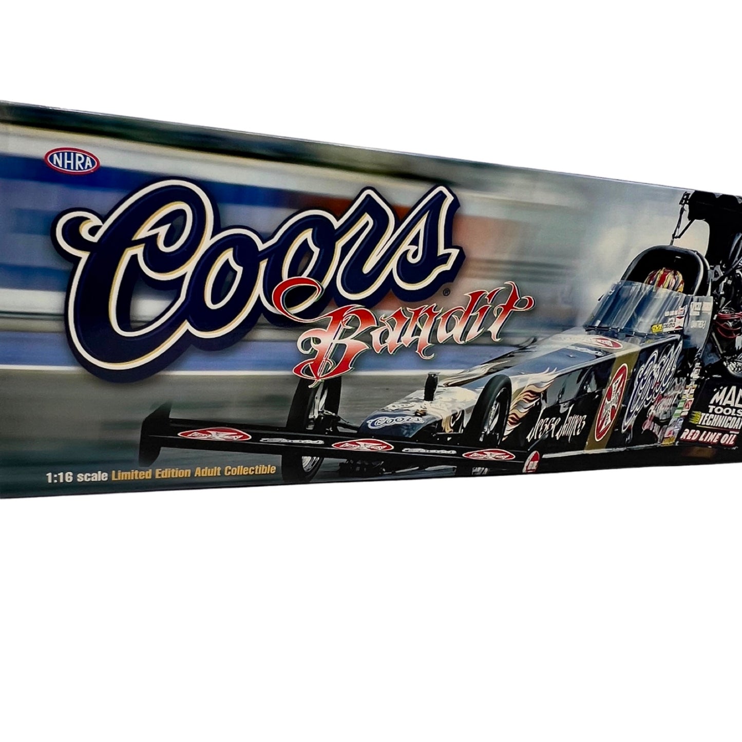 Milestone NHRA Coors Bandit Jesse James Top Fuel Dragster 1:16 Scale