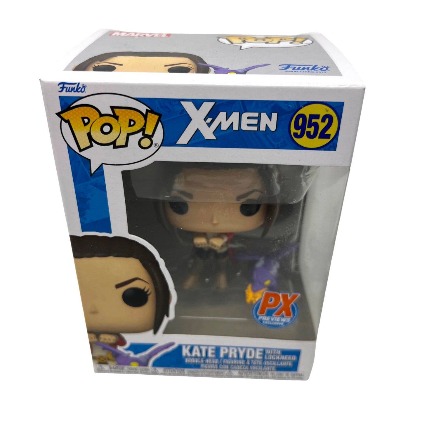 Funko Pop X-Men PX Exclusive Kate Pryde With Lockheed 952 Vinyl Figure