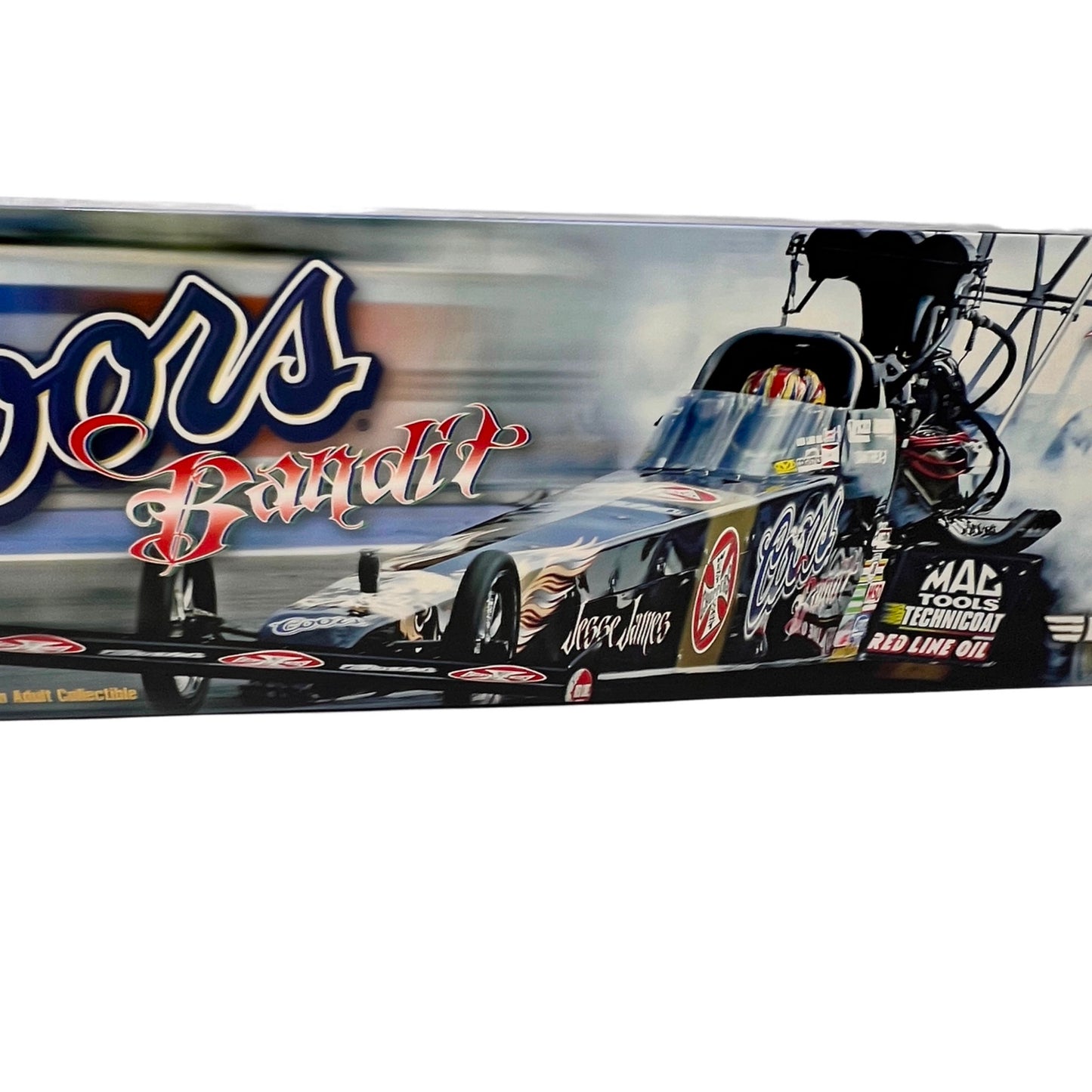 Milestone NHRA Coors Bandit Jesse James Top Fuel Dragster 1:16 Scale