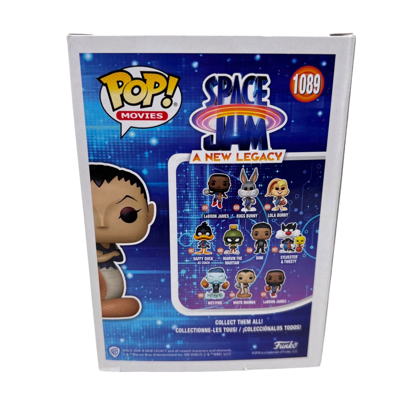 Funko Pop Space Jam A New Legacy White Mamba 1089  Vinyl Figure