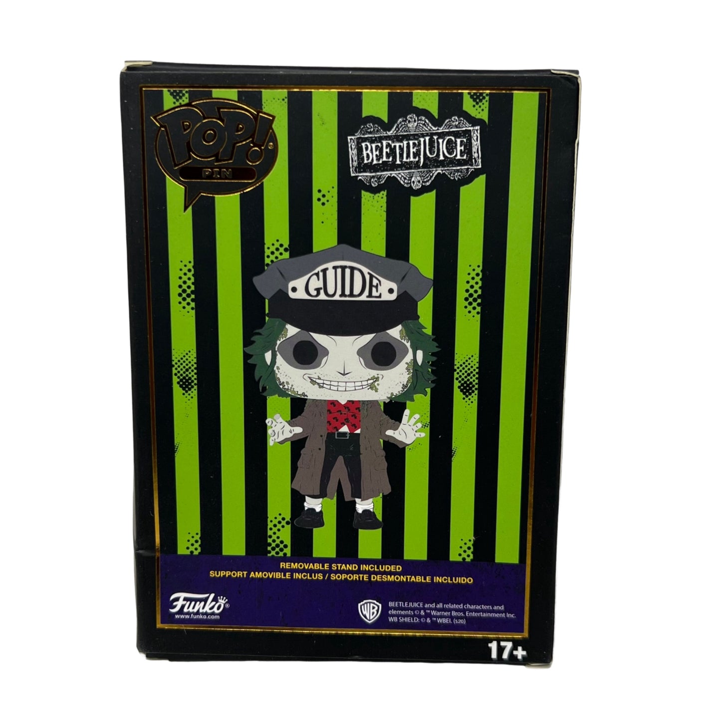 Funko Pop Pins Beetlejuice Horror  Enamel Pin