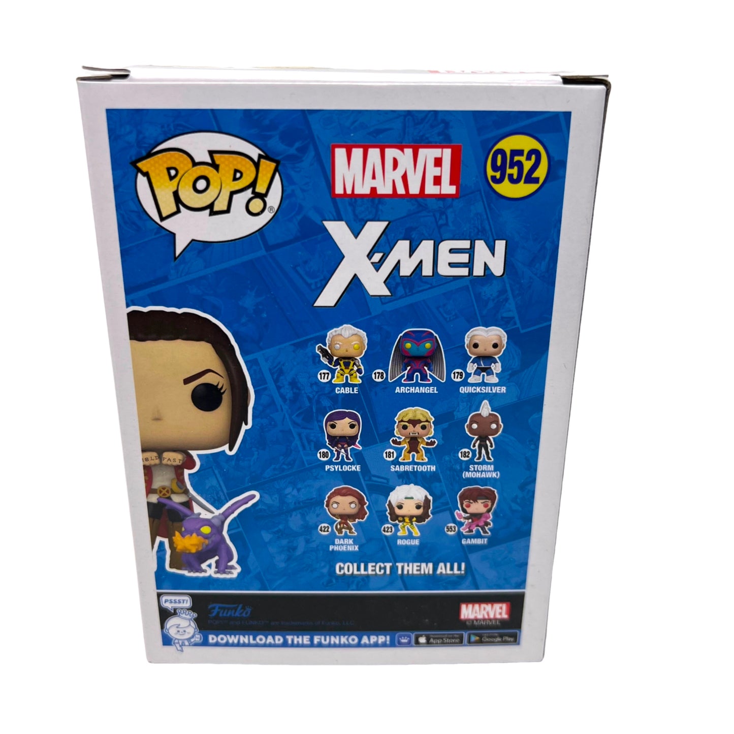 Funko Pop X-Men PX Exclusive Kate Pryde With Lockheed 952 Vinyl Figure