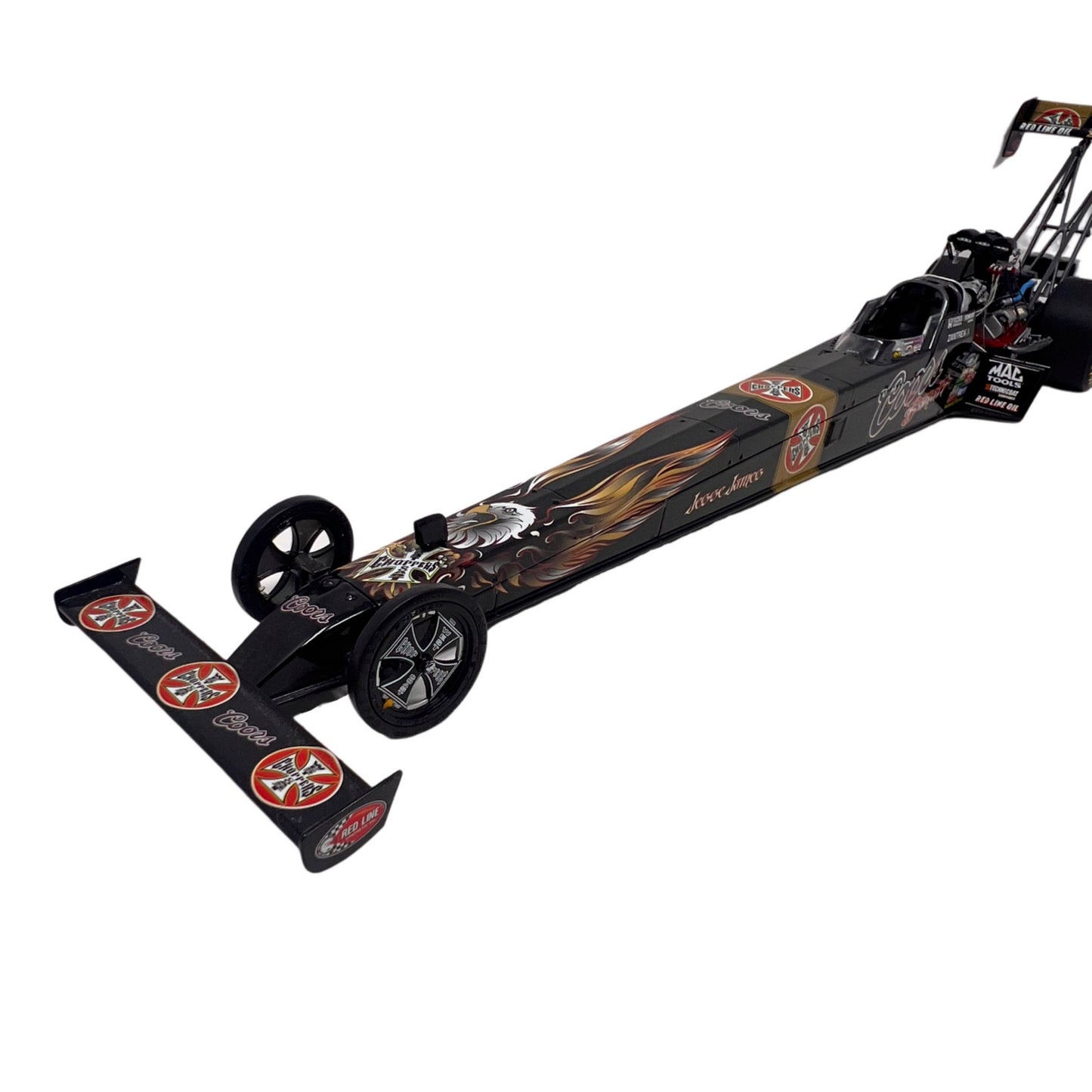 Milestone NHRA Coors Bandit Jesse James Top Fuel Dragster 1:16 Scale