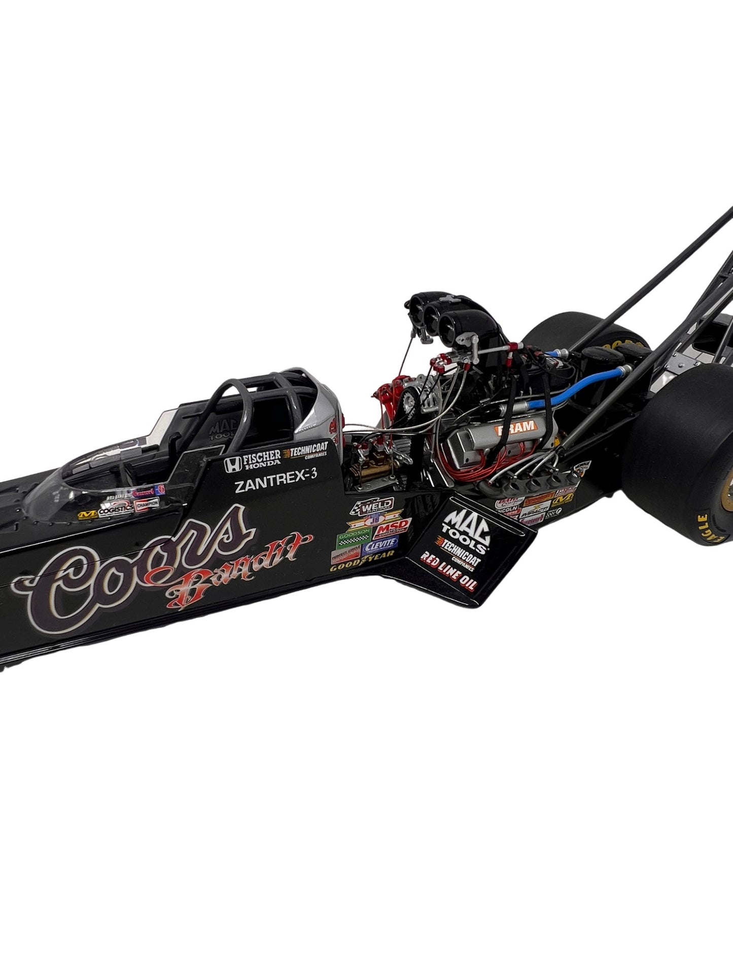 Milestone NHRA Coors Bandit Jesse James Top Fuel Dragster 1:16 Scale