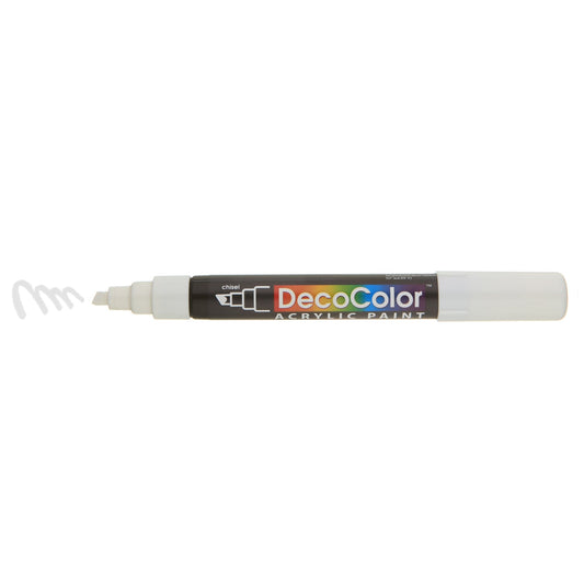 Uchida DecoColor Acrylic Metallic Paint Marker Chisel Tip