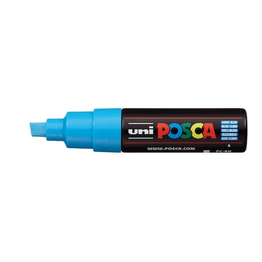 POSCA PC-8K Broad Chisel Tip Multi Surface Art Graffiti Marker